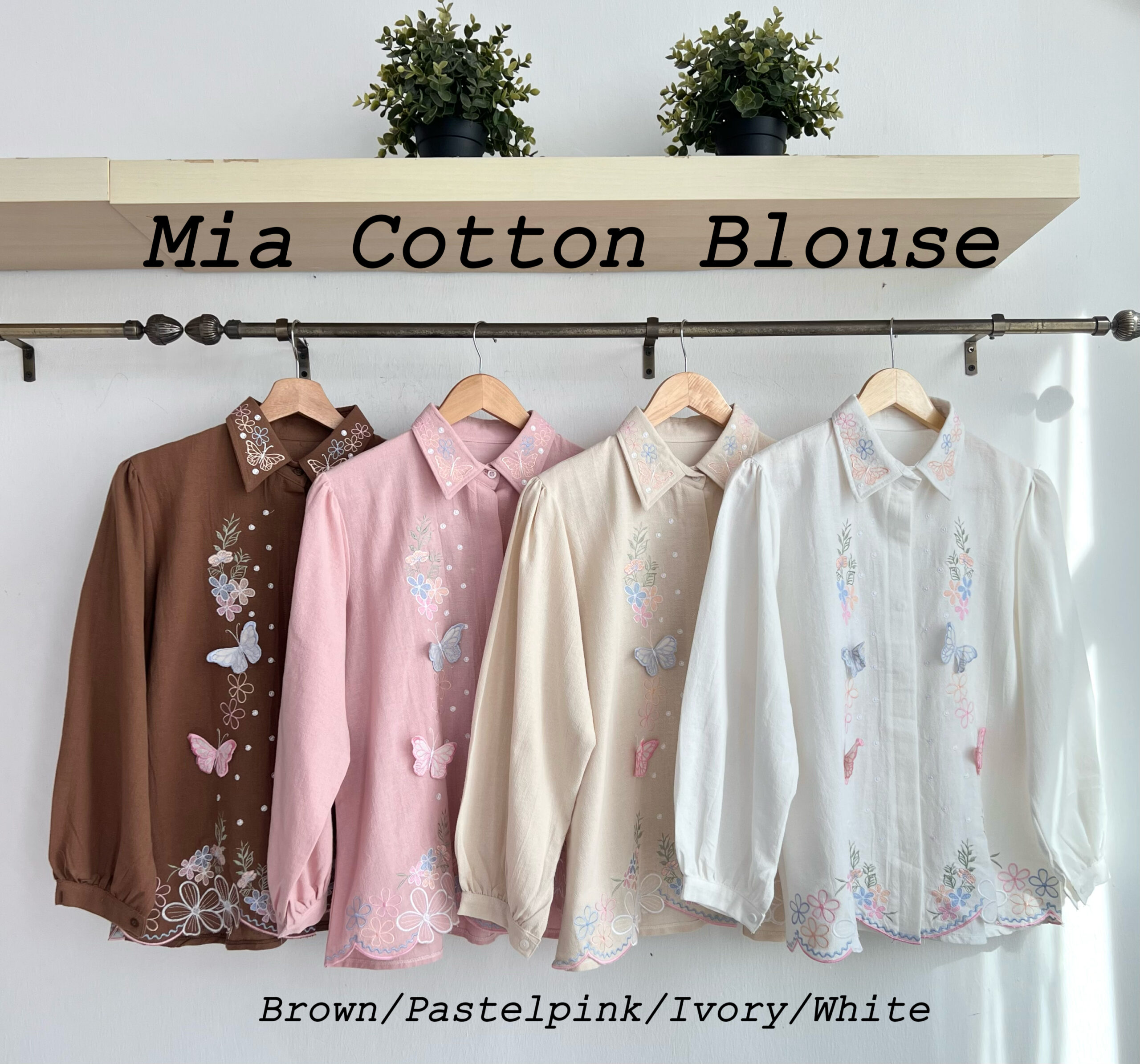 Mia cotton blouse
