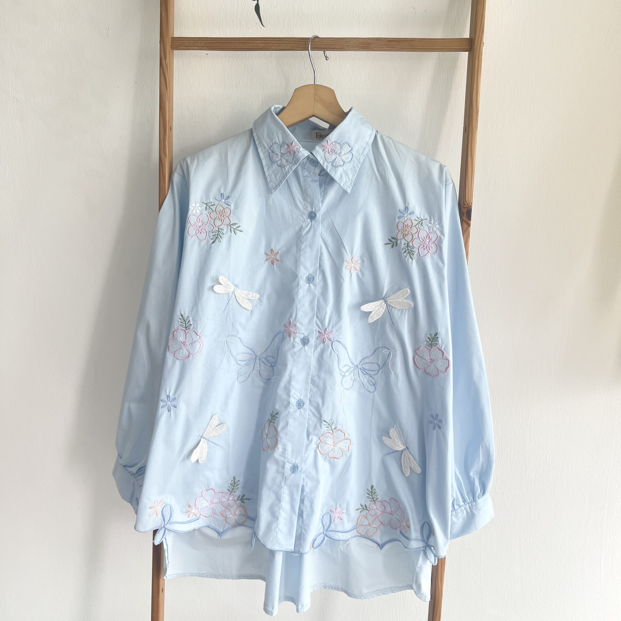 Bella Cotton Blouse - Image 8