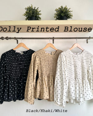 Dolly / Dhiya / Deena / Dariya Polkadot Blouse