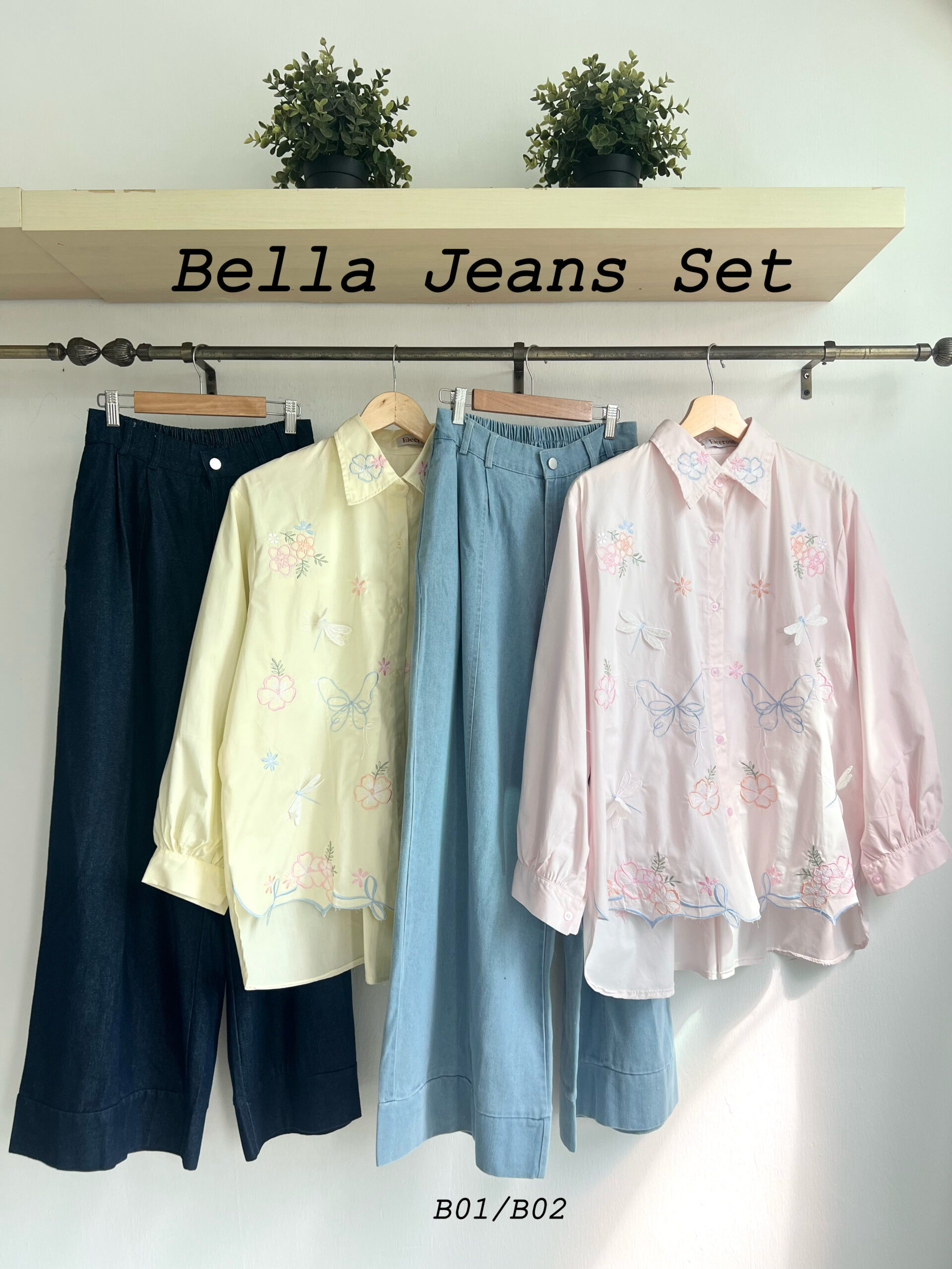 Bella Cotton Blouse - Image 2