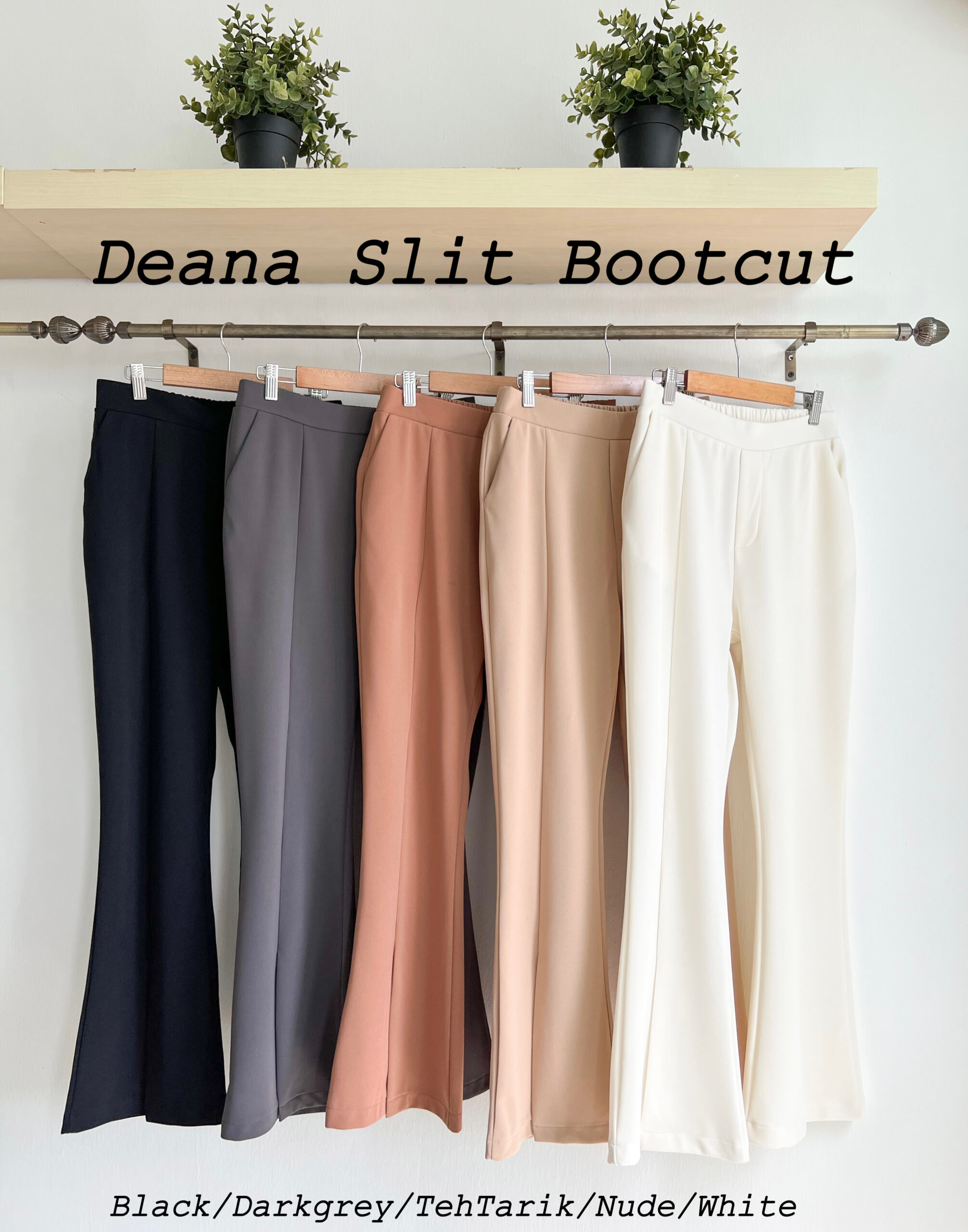 Deana Slit Bootcut