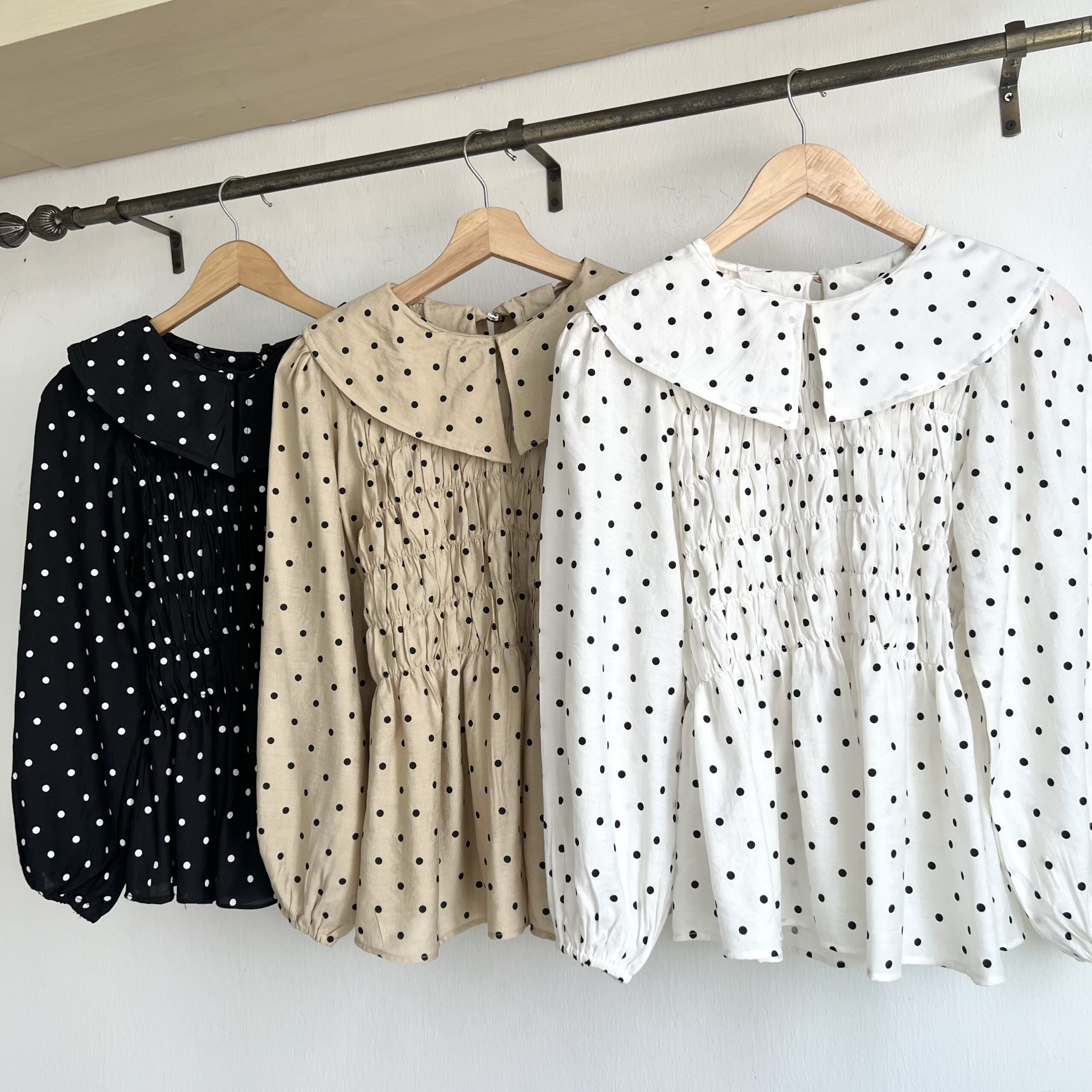 Dolly / Dhiya / Deena / Dariya Polkadot Blouse - Image 2