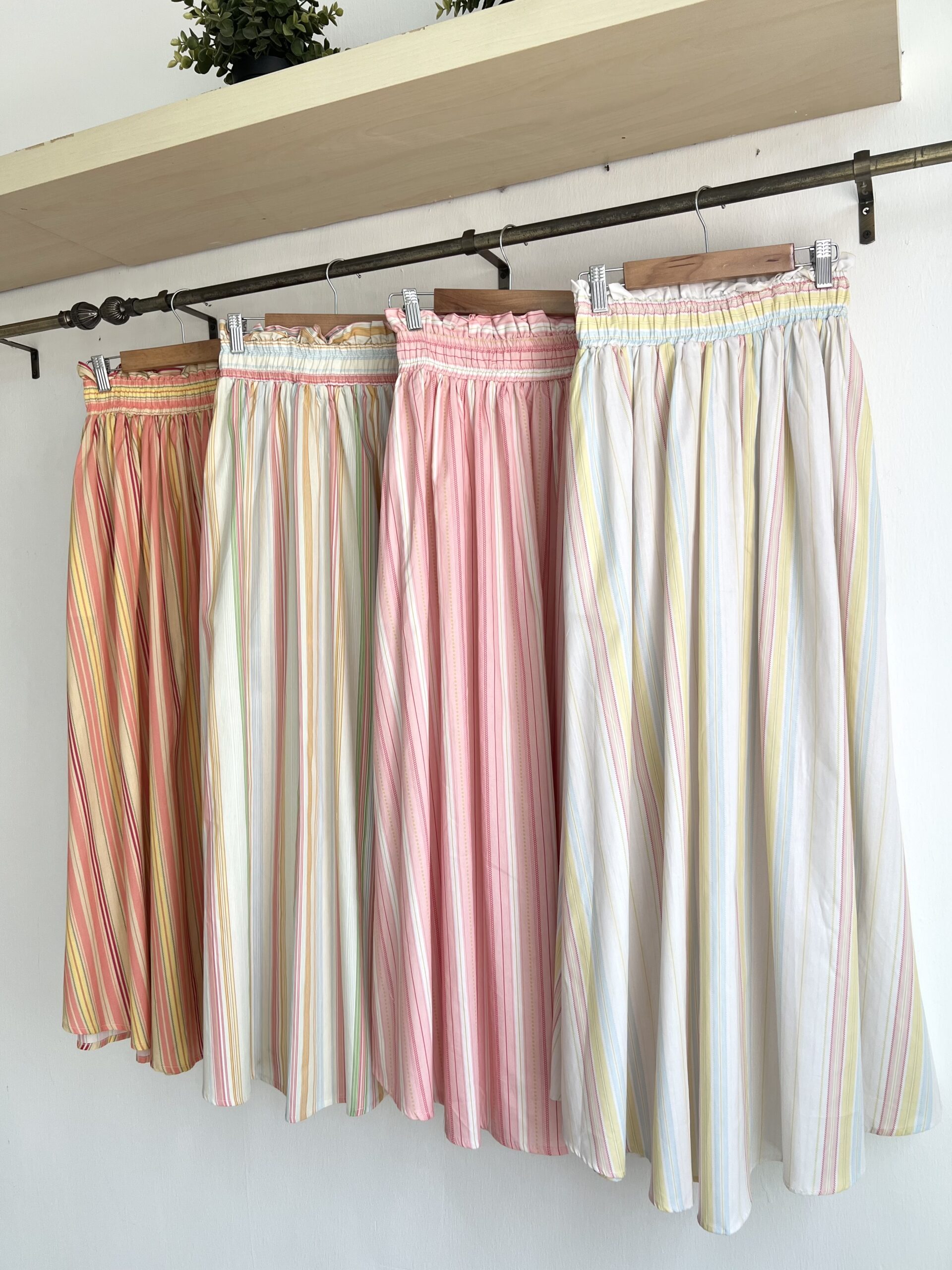 Deluna Polkadot / Candy Stripe Skirt - Image 5