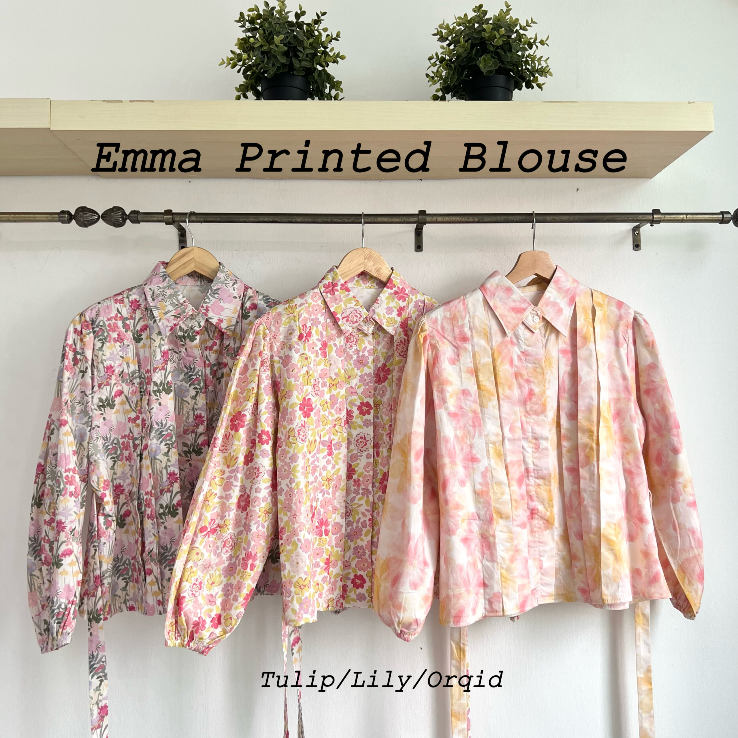 Helina / Hazel / Emma Printed Blouse - Image 3