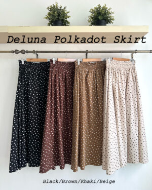 Deluna Polkadot / Candy Stripe Skirt