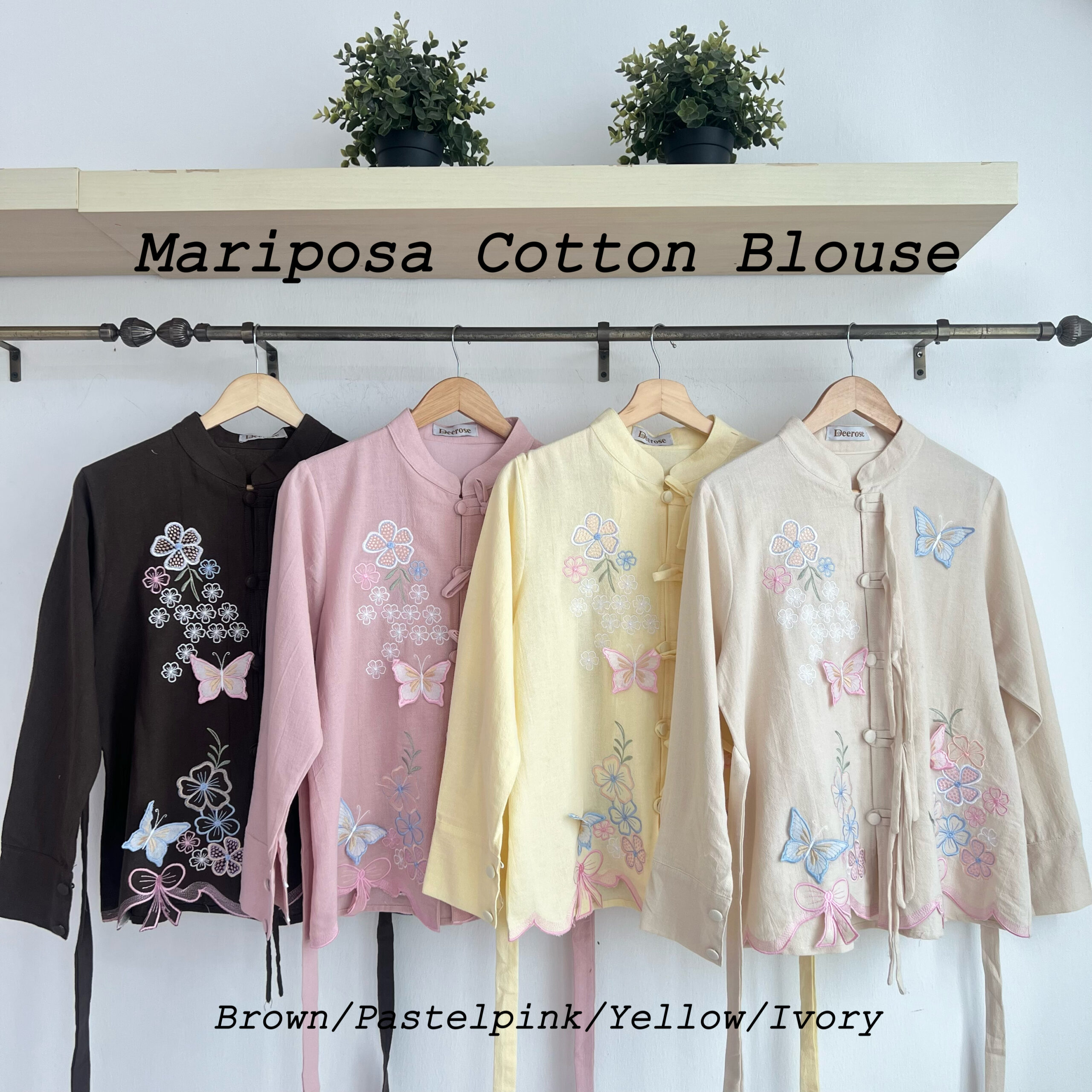 Mariposa Cotton Blouse