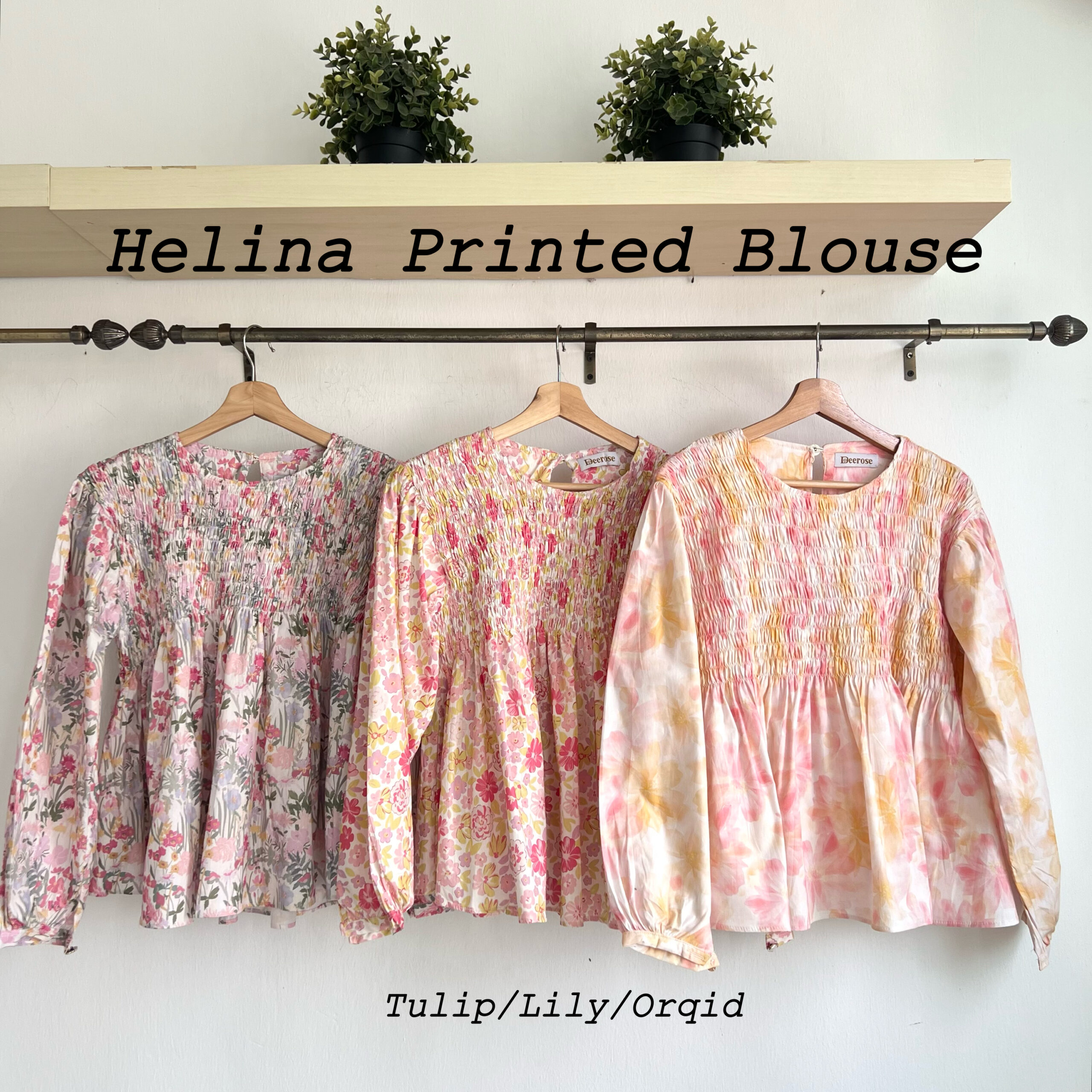 Helina / Hazel / Emma Printed Blouse