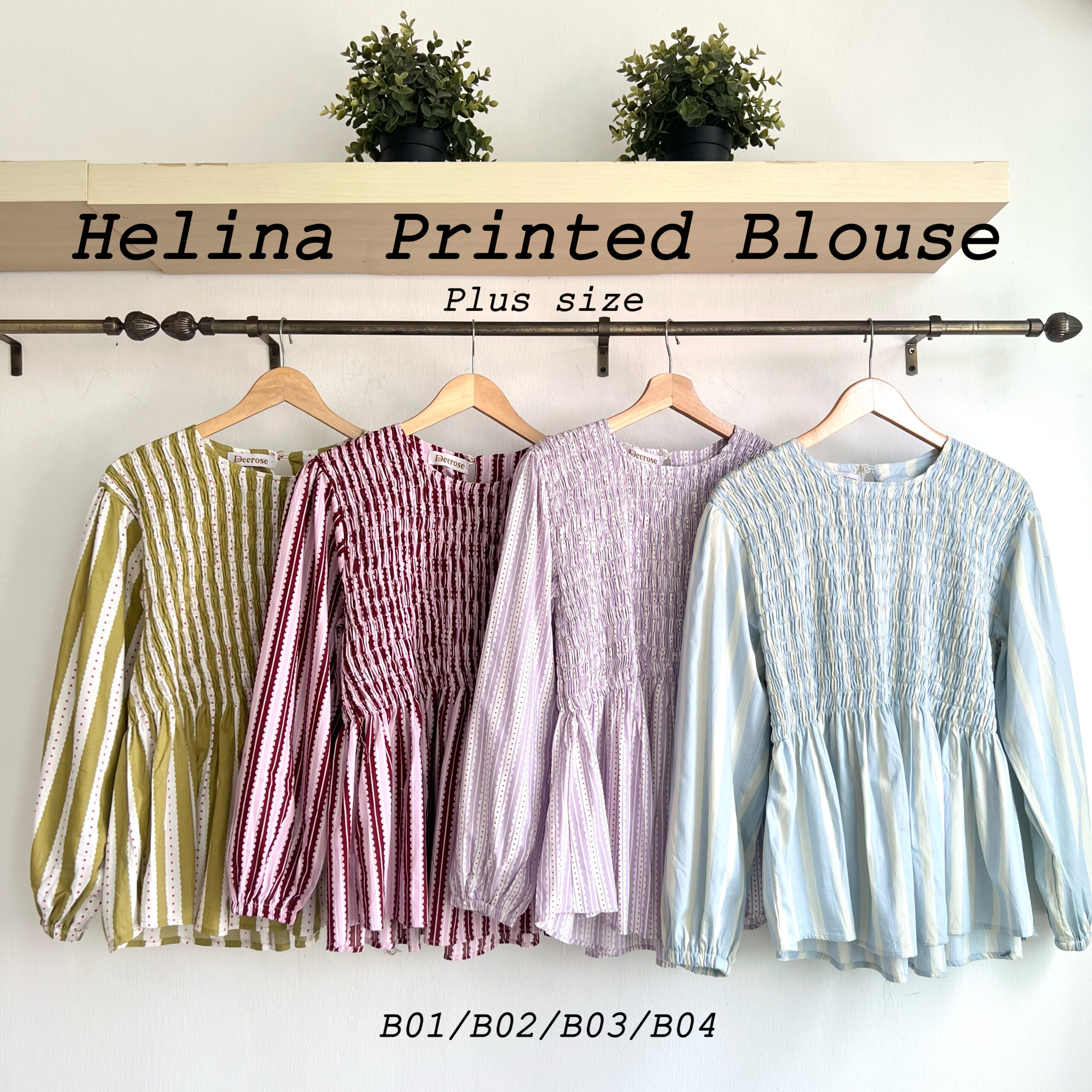 Helina Printed Blouse - Image 2