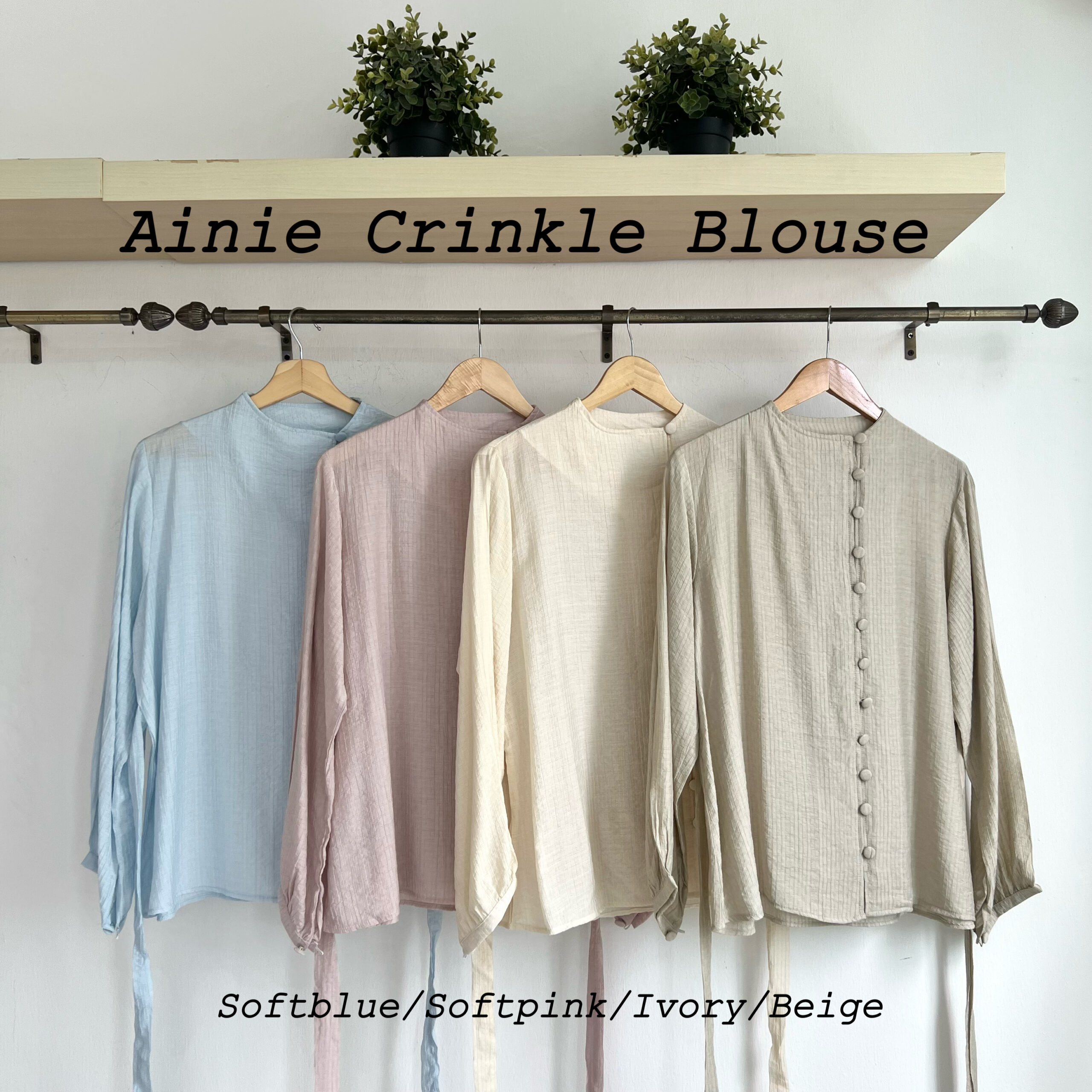 Ainie Crinkle Blouse
