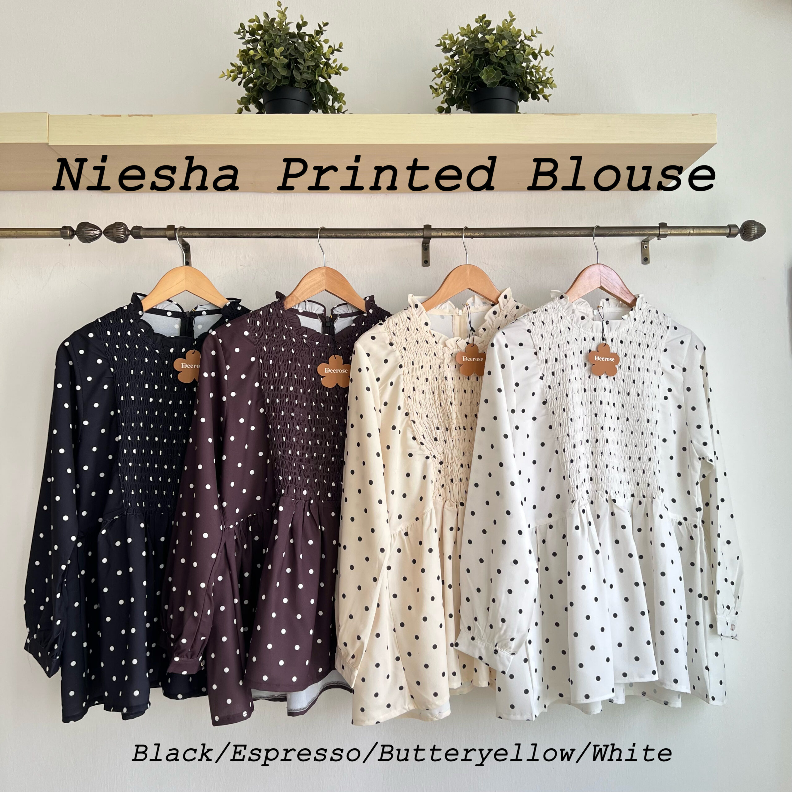 Niesha Printed Blouse