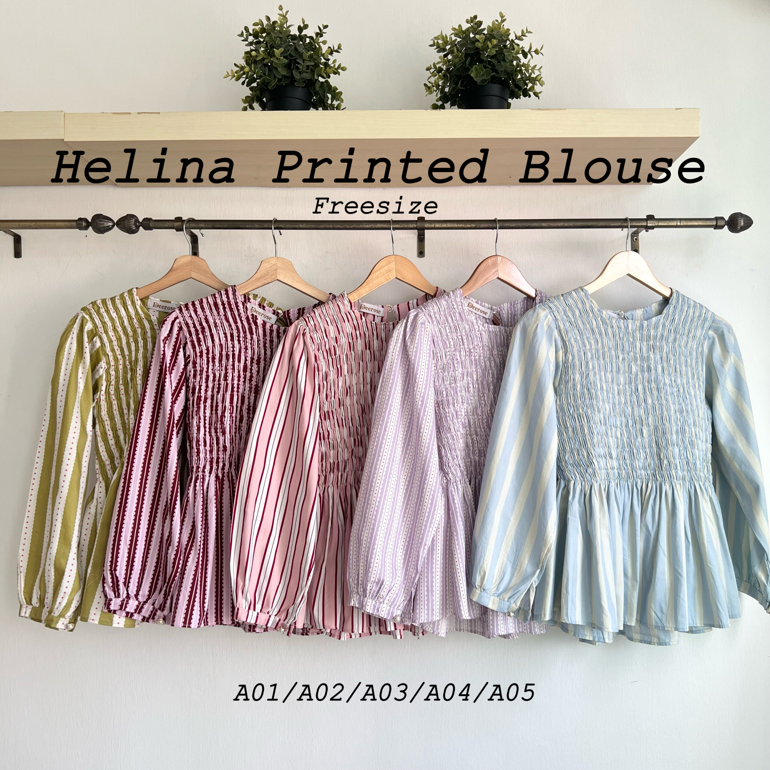 Helina Printed Blouse
