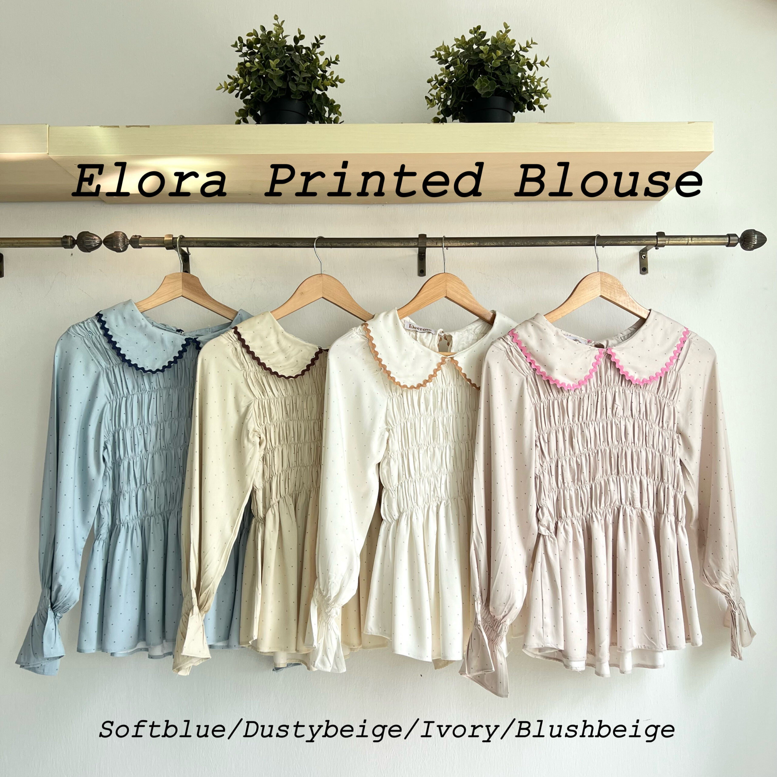 Elora Printed Blouse